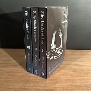 Fifty Shades of Grey paperback trilogy set